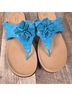 Clarks Floral Blue Sandals Size 8 - photo 3