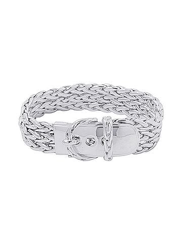 Hermès Hermes Bracelet Boucles Sellier Diane 3-strand SV925 Silver HERMES Chaine d'Ancre (view 1)