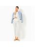 Lilly Pulitzer 100% Polyester Solid Tweed Blue Silver Jacket Size 16 - photo 6