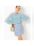 Lilly Pulitzer 100% Polyester Blue Casual Skirt Size 16 - photo 4