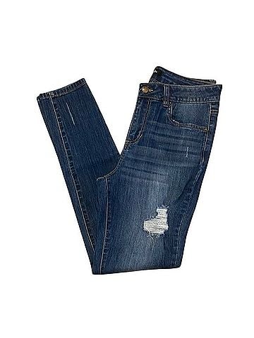 d.jeans Distressed Denim Skinny Jeans Jeans (view 1)