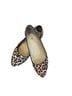 Nine West Leopard Print Brown Black Flats Size 7 - photo 4