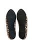 Nine West Leopard Print Brown Black Flats Size 7 - photo 9