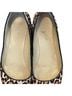 Nine West Leopard Print Brown Black Flats Size 7 - photo 8