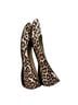 Nine West Leopard Print Brown Black Flats Size 7 - photo 6