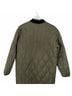 Everlane 100% Polyester Green Black Leather Jacket Size XS - photo 8