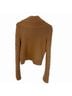 White + Warren Camo Brown Turtleneck Sweater Size M - photo 6
