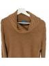 White + Warren Camo Brown Turtleneck Sweater Size M - photo 3