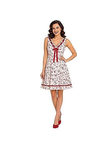 Hell Bunny Vixen Alizea Casual Dress (view 1)