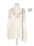 JWLA Ivory Long Sleeve Blouse Size L - photo 4