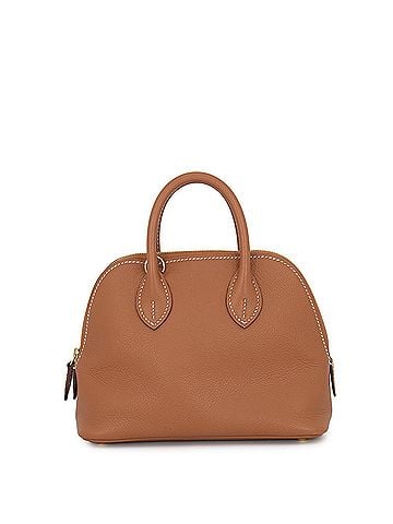 Hermès Hermes Bolide 1923 Mini Gold Evercolor B Stamp HERMES 2-way Shoulder Bag Handbag (view 1)