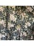 Natural Life 100% Cotton Floral Black Blouse Size XL - photo 7