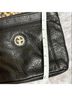 Giani Bernini Animal Print Black Brown Leather Crossbody Bag One size - photo 5