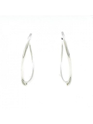 Tiffany & Co. Tiffany Open Heart Hoop Earrings (view 1)