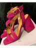 Jessica Simpson Pink Heels Size 7 - photo 4