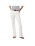 SPANX Solid White Ivory Jeans Size 6 - photo 5