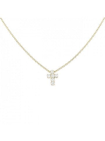Van Cleef & Arpels Van Cleef &amp; Arpels Croix Miniature Necklace 0.18 CT (view 1)