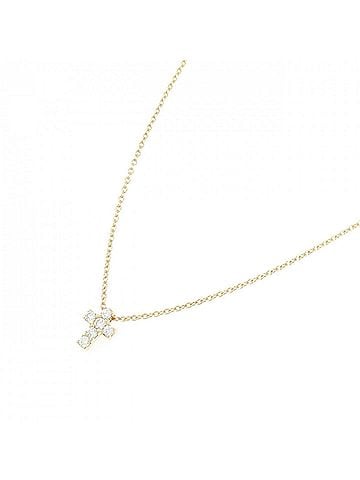 Van Cleef & Arpels Van Cleef &amp; Arpels Croix Miniature Necklace 0.18 CT (view 2)