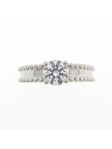 Van Cleef & Arpels Van Cleef &amp; Arpels Estelle Solitaire Ring 0.51CT E VVS2 3EXT (view 2)