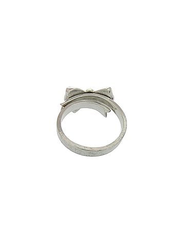 Tiffany & Co. Tiffany &amp; Co. Ribbon Motif Sterling Silver 925/750 Ring (0807TIFFANY&amp;Co.) (view 2)