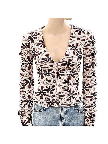 Free People Through The Meadow Long Sleeve T-Shirt (view 2)