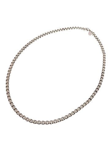 Tiffany & Co. Tiffany &amp; Co. Venetian Link Sterling Silver 925 Necklace (Silver) 0880 TIFFANY&amp;Co. (view 2)