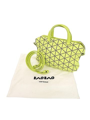Issey Miyake Issey Miyake BAOBAO BB71-AG214 Polyurethane Leather Yellow 2-way Handbag Shoulder Bag 0158ISSEY MIYAKE (view 2)