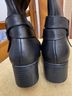 Naturalizer 100% Leather Black Boots Size 7 - photo 4