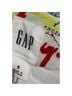 Gap Print Multi Color White Casual Dress Size S - photo 3