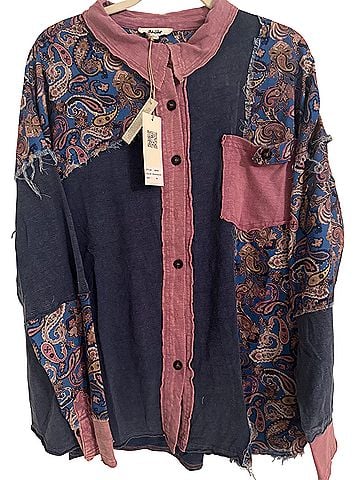Blue Velvet Blue velvet Button-Down Shirt (view 1)