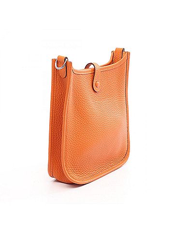 Hermès Hermes Evelyne TPM Amazon Shoulder Bag Handbag Leather Taurillon Clemence Women's Orange (view 2)