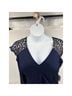 Xscape 100% Polyester Blue Cocktail Dress Size 22 - photo 7