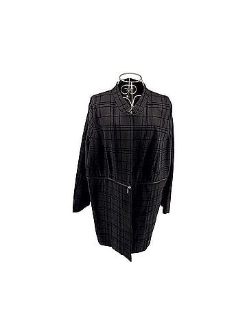 Alfani Plaid Grid Zip Front Jacket Jacket (view 1)