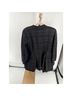 Alfani Plaid Black Gray Jacket Size 18 - photo 8