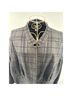 Alfani Plaid Black Gray Jacket Size 18 - photo 10