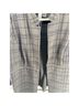 Alfani Plaid Black Gray Jacket Size 18 - photo 14