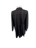 Alfani Plaid Black Gray Jacket Size 18 - photo 2