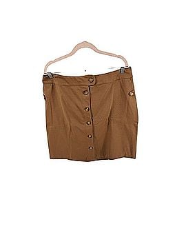 J.Jill Ponte Button Front Skirt Casual Skirt (view 1)