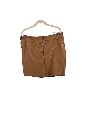 J.Jill Ponte Button Front Skirt Casual Skirt (view 1)