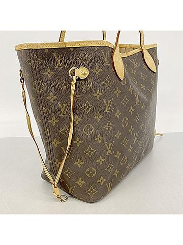 Louis Vuitton Louis Vuitton Monogram Neverfull MM Tote Bag M40156 Brown (Women's) (view 2)