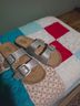 Nicole Miller Silver Sandals Size 8 - photo 3