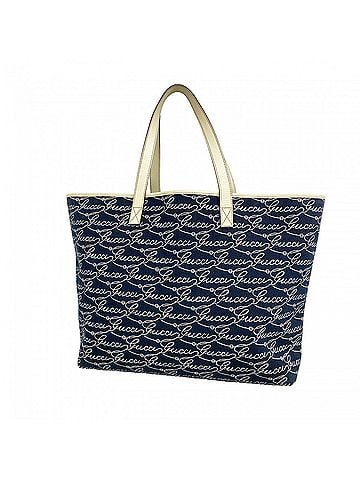 Gucci Gucci Tote Bag 257245 Canvas Navy Women's (view 1)