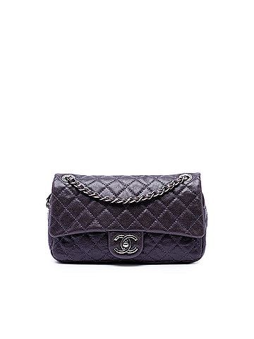 Chanel Medium Quilted Iridescent Caviar Easy Flap (view 1)