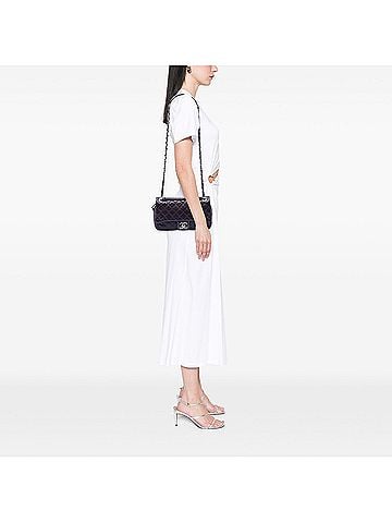 Chanel Medium Quilted Iridescent Caviar Easy Flap (view 2)