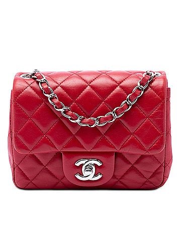 Chanel Mini Square Classic Lambskin Single Flap (view 1)