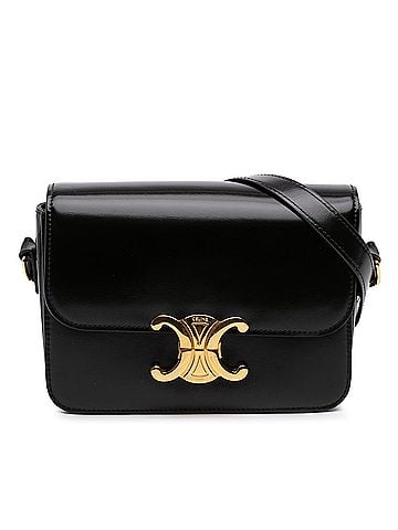 Céline Teen Shiny Calfskin Triomphe Crossbody (view 1)