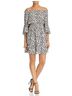 Le Gali 100% Polyester Animal Print Ivory Gray Casual Dress Size L - photo 10