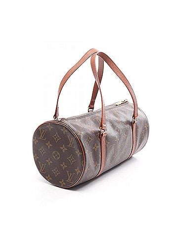 Louis Vuitton Louis Vuitton Papillon 30 (older model) handbag, coated canvas and leather, Monogram pattern, women's, brown, M51365 (view 2)