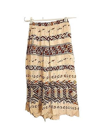 Linda Allard Ellen Tracy Silk Skirt (view 1)