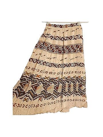 Linda Allard Ellen Tracy Silk Skirt (view 2)